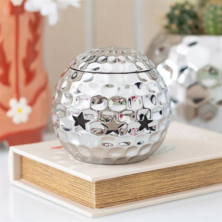 Disco Ball Tealight Wax Warmer - Image 2