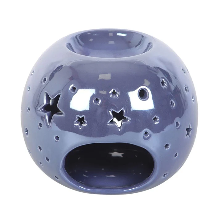 Iridescent Star Tealight Wax Warmer - Image 4