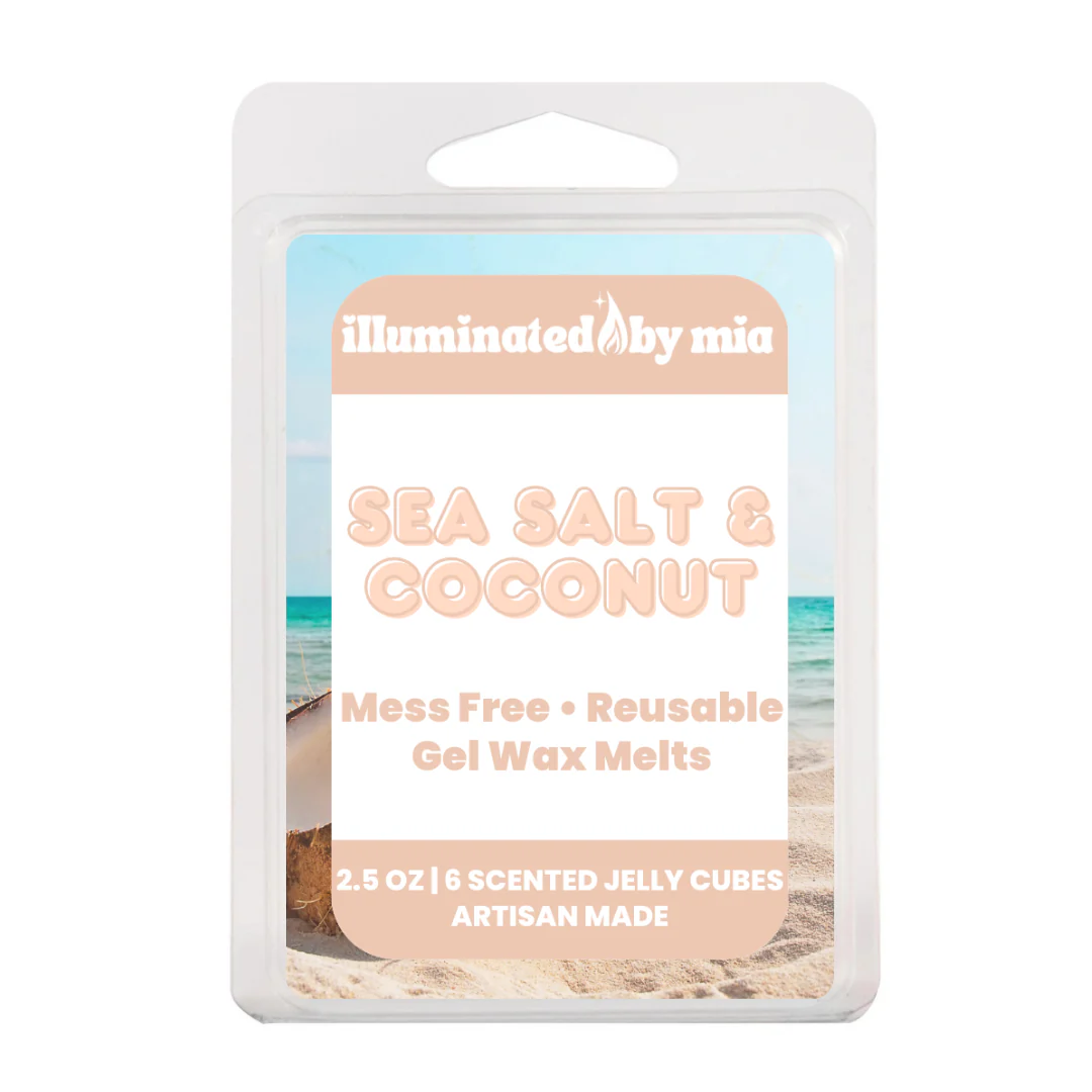 Sea Salt & Coconut Gel Wax Melts - Image 2