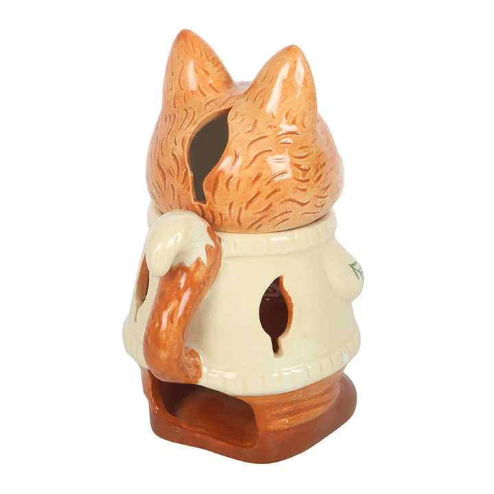 Sweater Fox Tealight Wax Warmer - Image 5