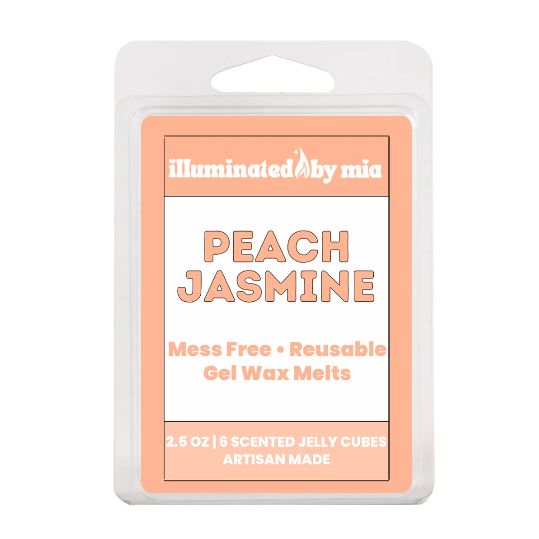 Peach Jasmine Gel Wax Melts - Image 2